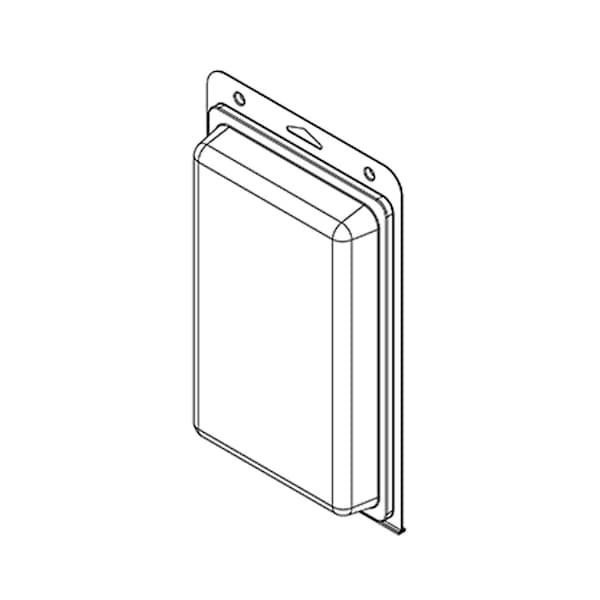 Visipak Thermoform-CLAMSHELL-#579-10.938-6.875-8.813-5.375-2.250-0.015-CLEAR, 250PK 579TF - main